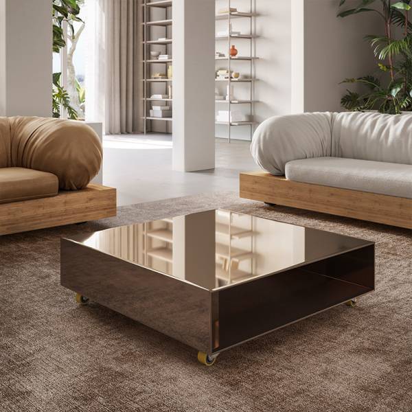Table basse en verre Patio Natuzzi